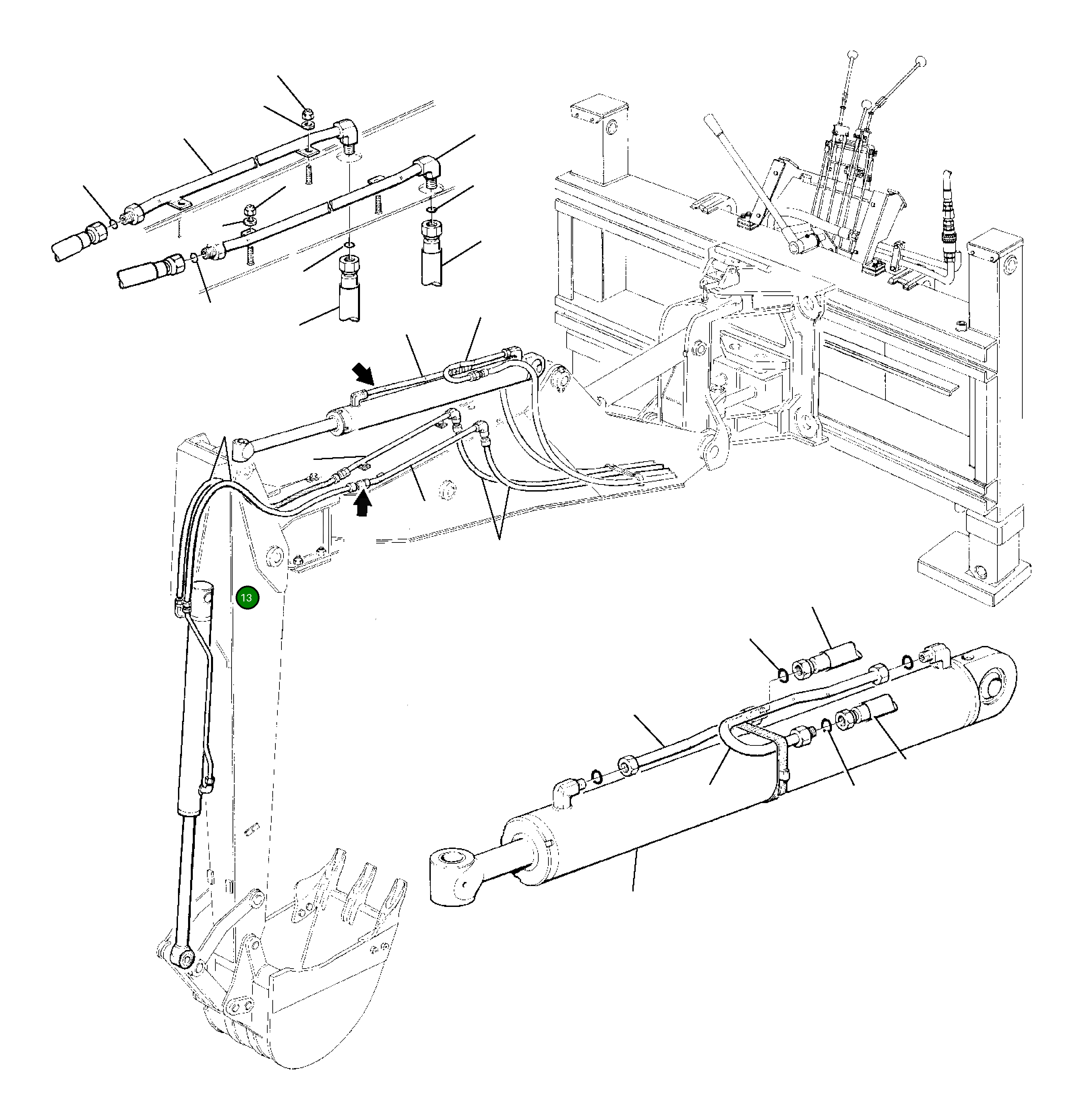 Шланг 392430030 Komatsu