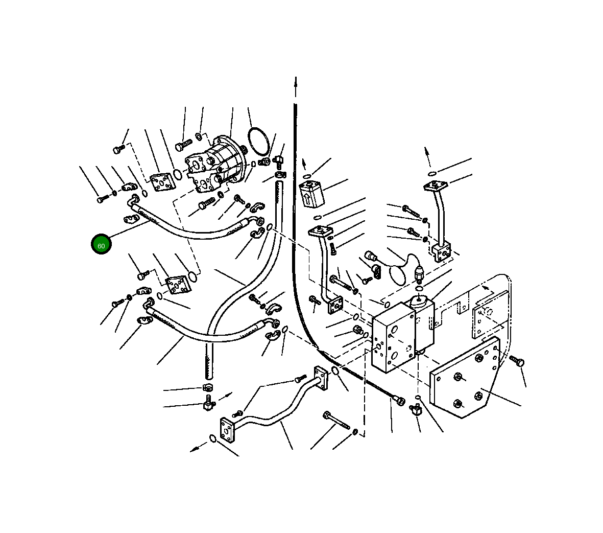 Шланг 425-875-1691 Komatsu