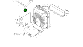 Шланг 23E-03-31211 Komatsu