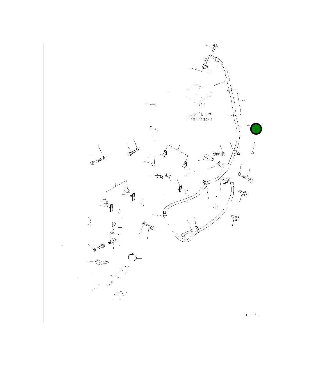 Шланг 2A5-979-2531 Komatsu