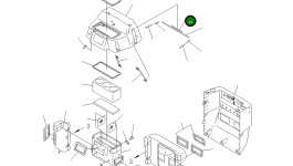 Тканевый элемент 14X-54-18870 Komatsu