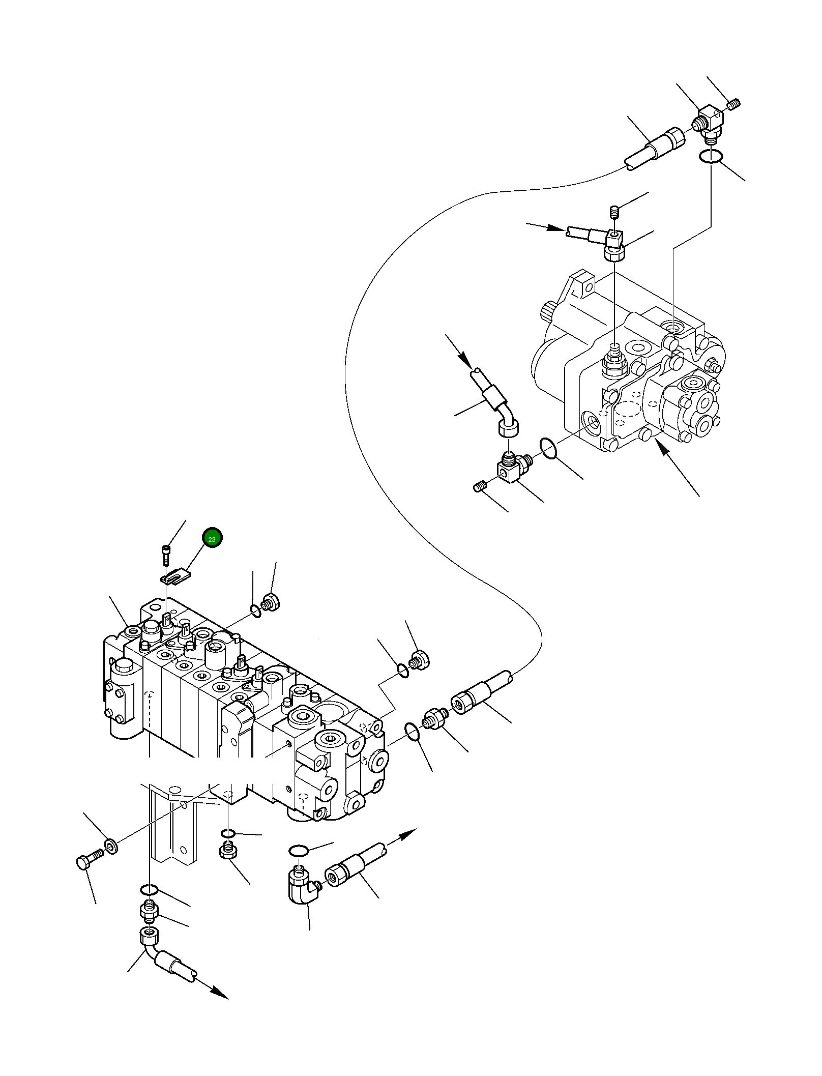 Винт 801104072 Komatsu