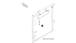 Винт M4X0.7X12 2120-2199D2 Komatsu