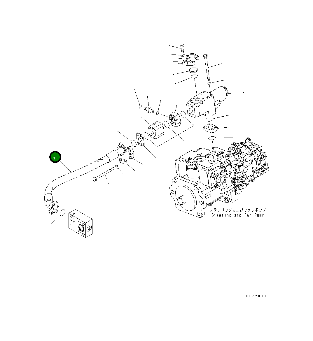 Шланг 426-62-31361 Komatsu