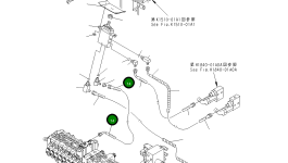 Шланг 21X-62-31721 Komatsu