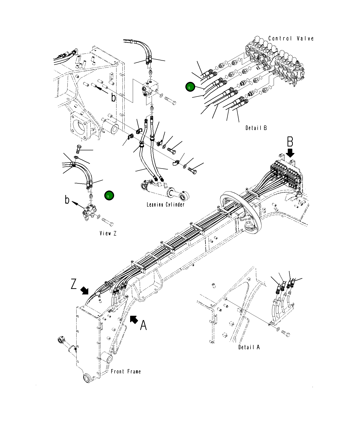 Шланг 23H-60-15431 Komatsu