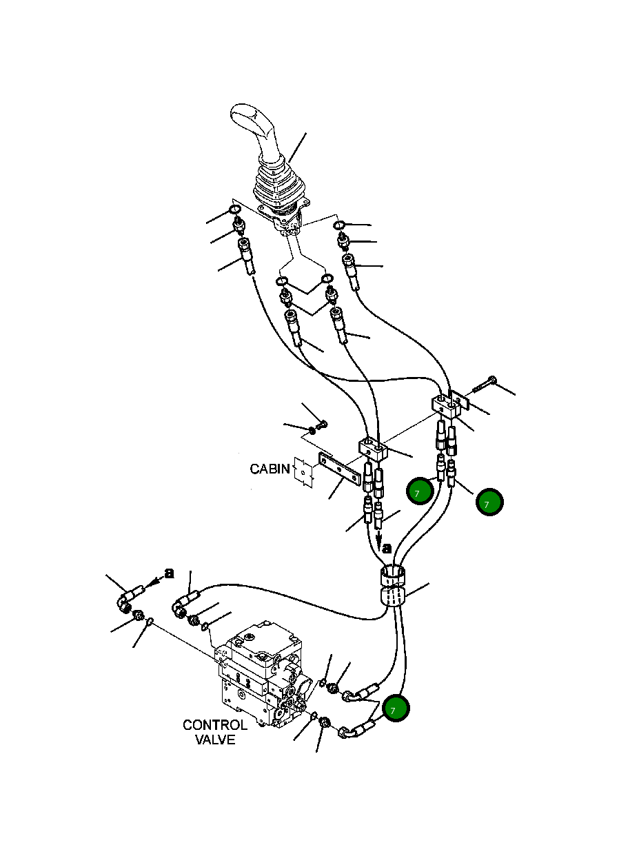 Шланг 37A-62-A4340 Komatsu