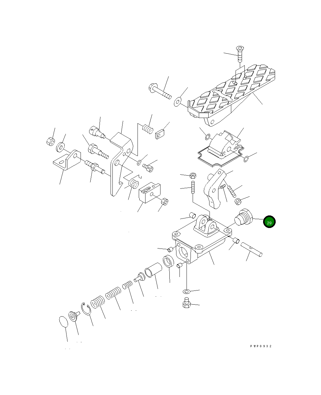 Винт 20E-60-K5760 Komatsu