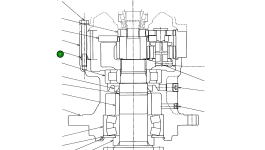Втулка 0769-105 Komatsu