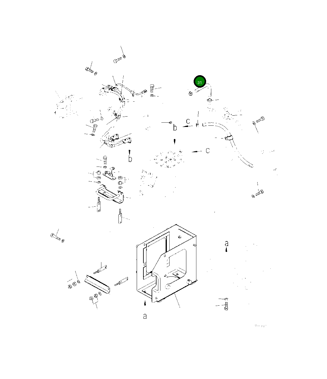 Шланг 425-02-51411 Komatsu