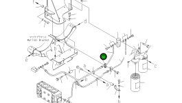 Шланг 6215-61-7680 Komatsu