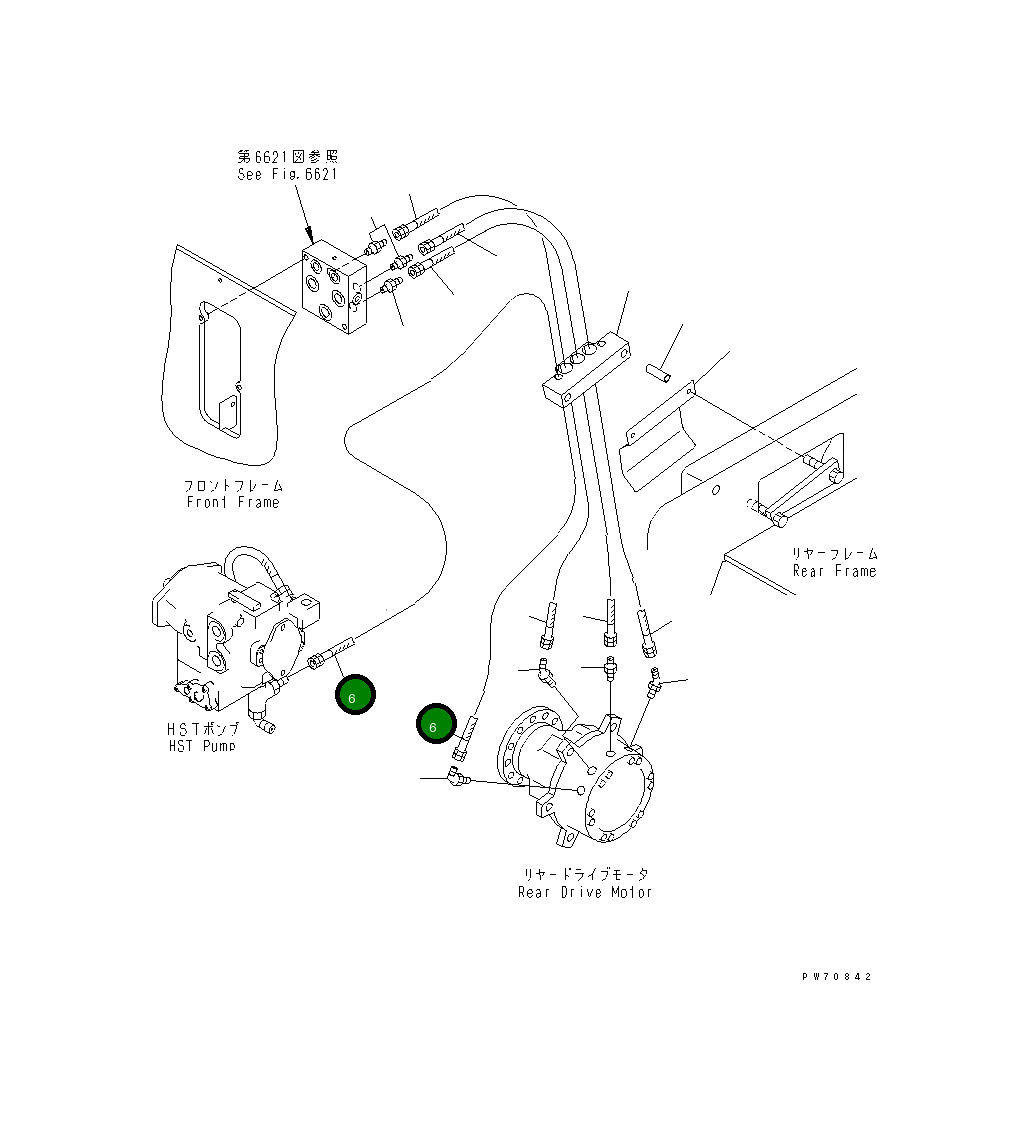 Шланг 267-97-50205 Komatsu