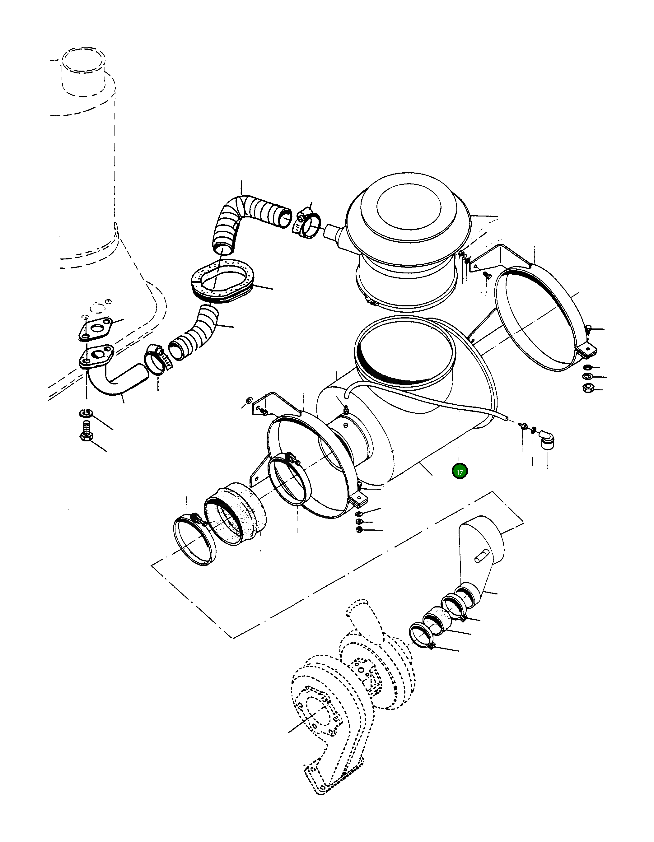 Шланг 2999618M1 Komatsu