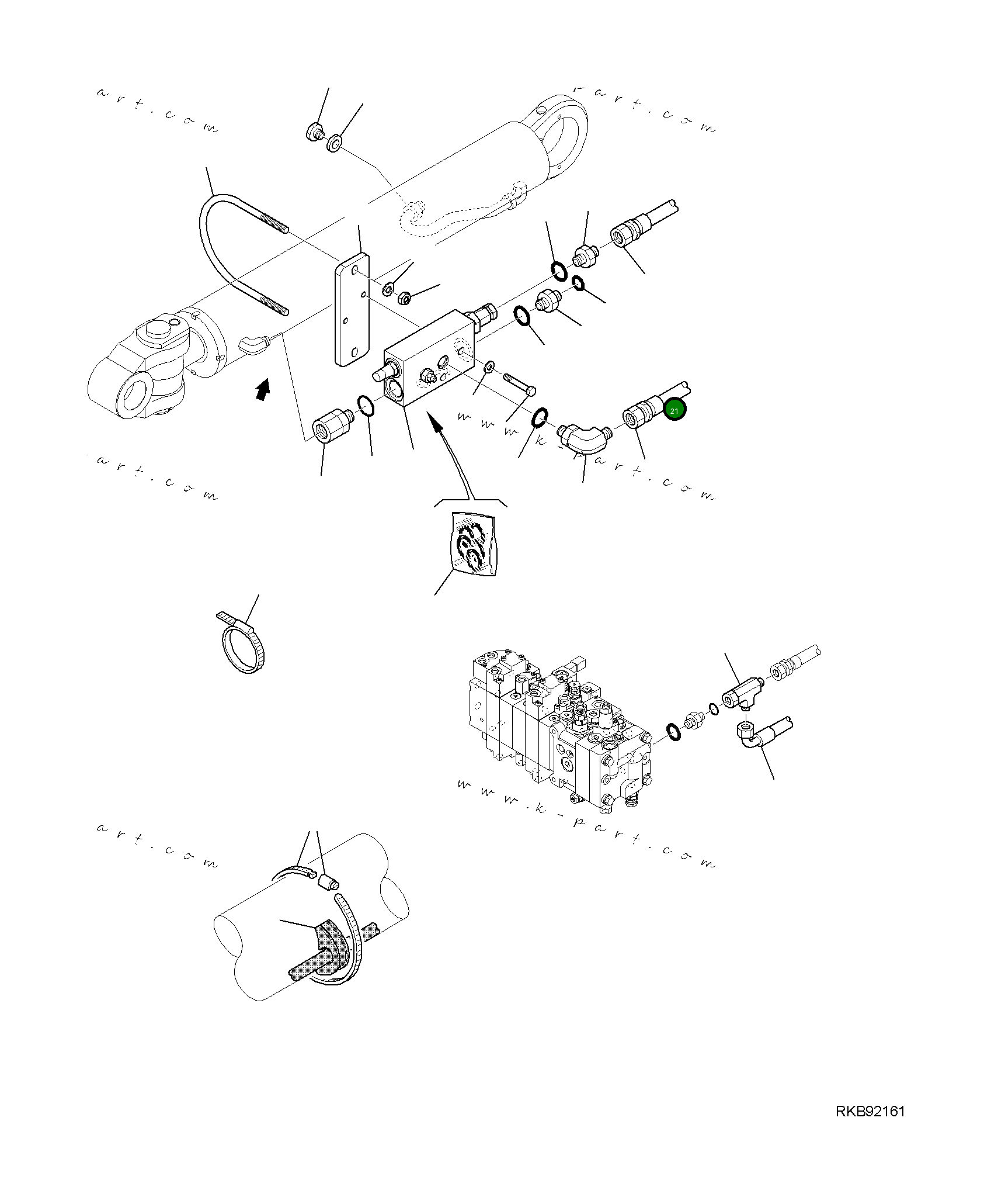 Шланг 42N-63-12280 Komatsu