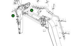 Шланг 21W-973-4971 Komatsu