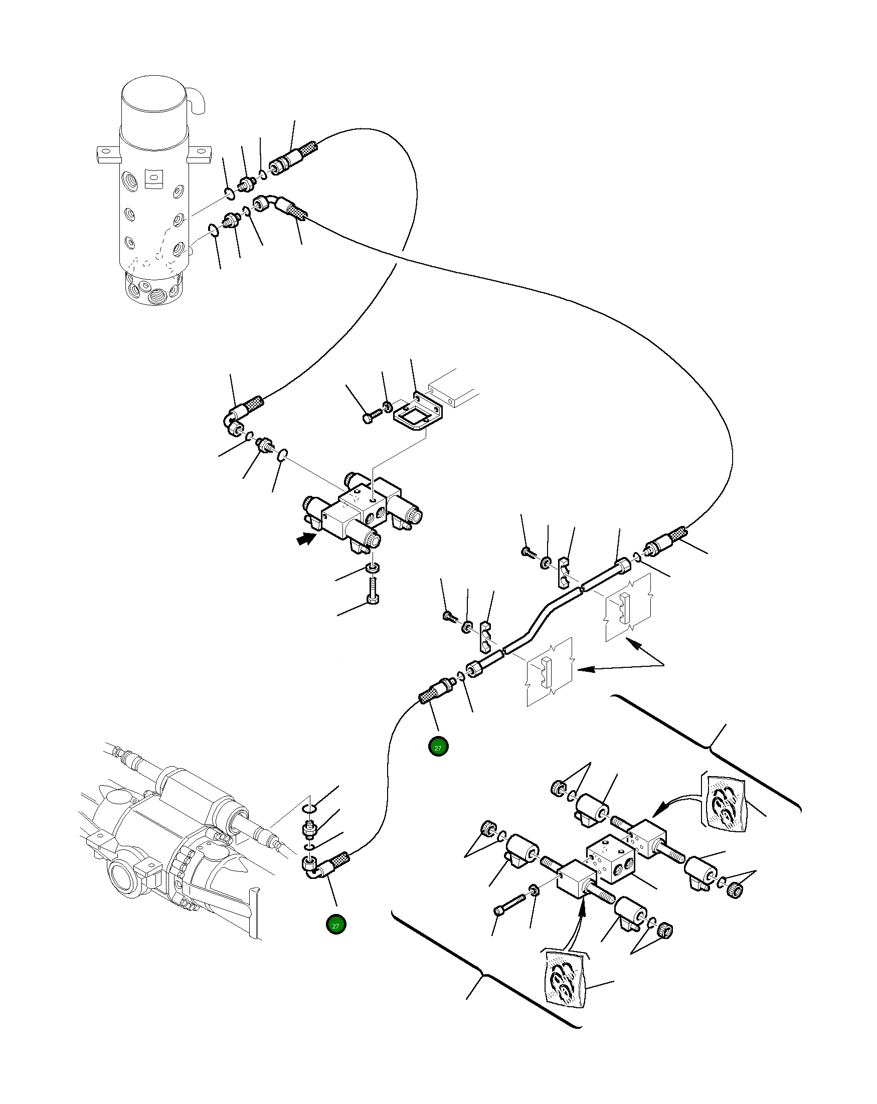 Шланг 226-09-11570 Komatsu