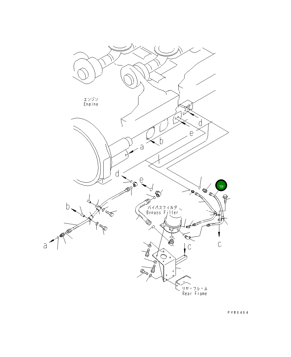 Шланг 42C-01-12711 Komatsu