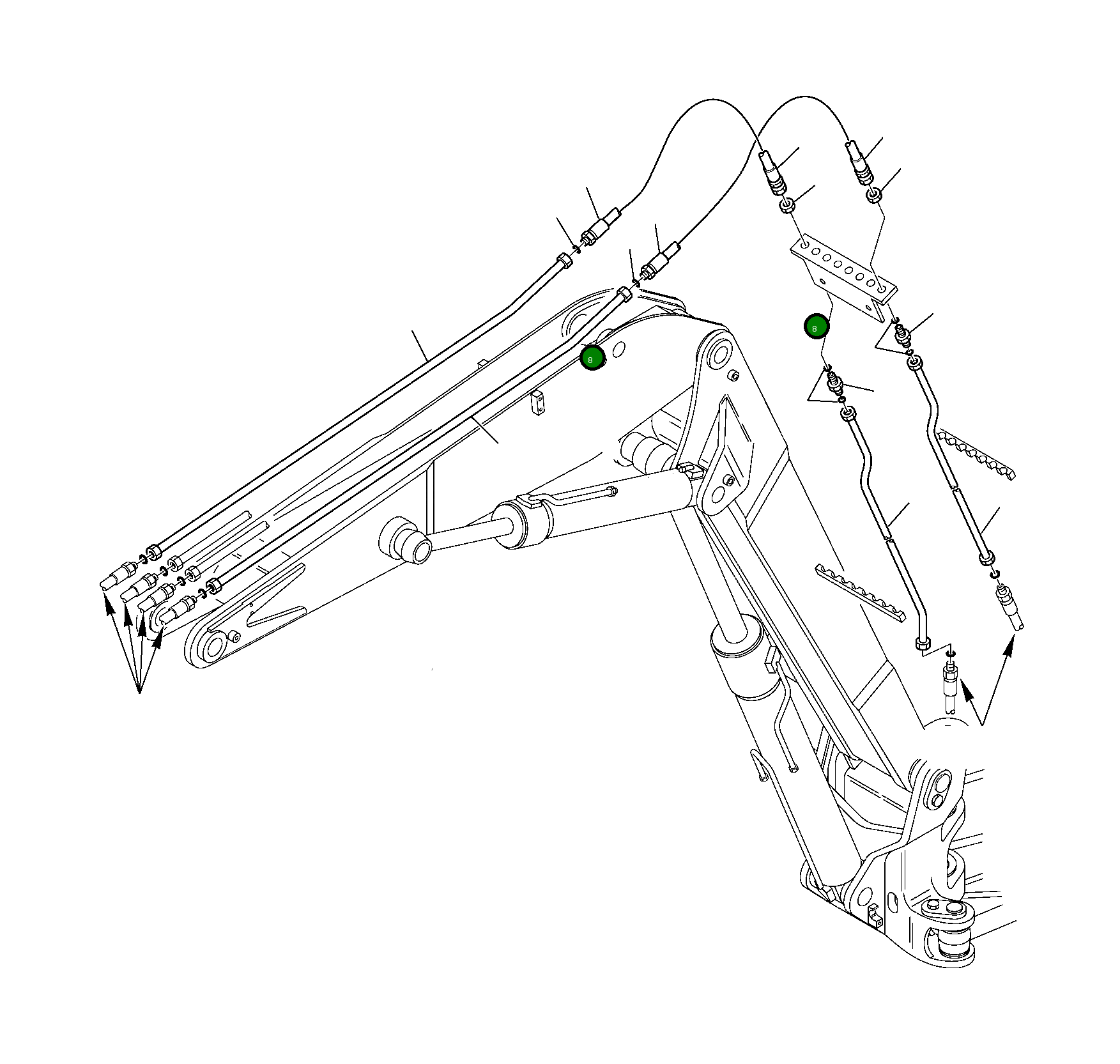 Шланг 226-09-11870 Komatsu