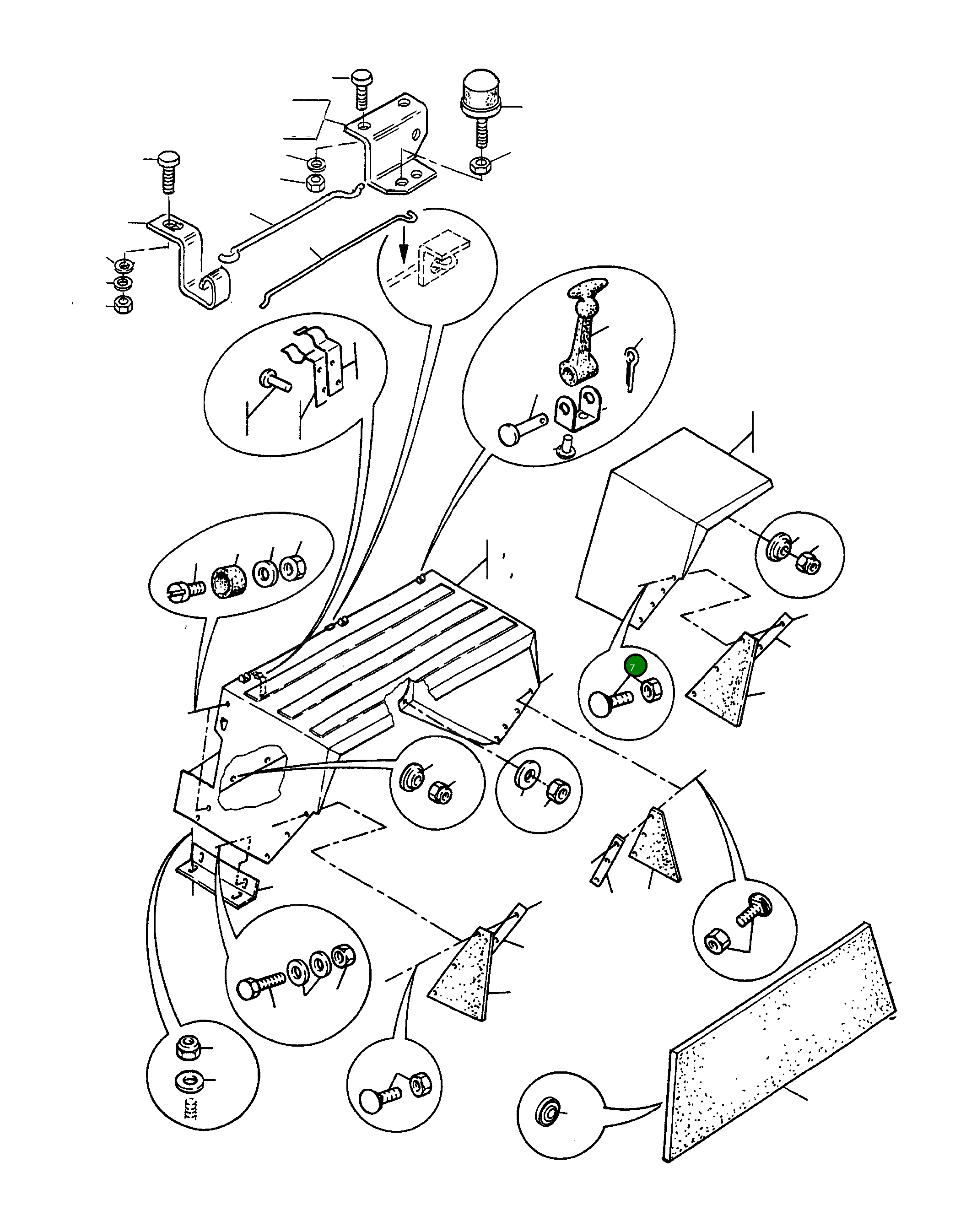 Винт 1443726X1 Komatsu
