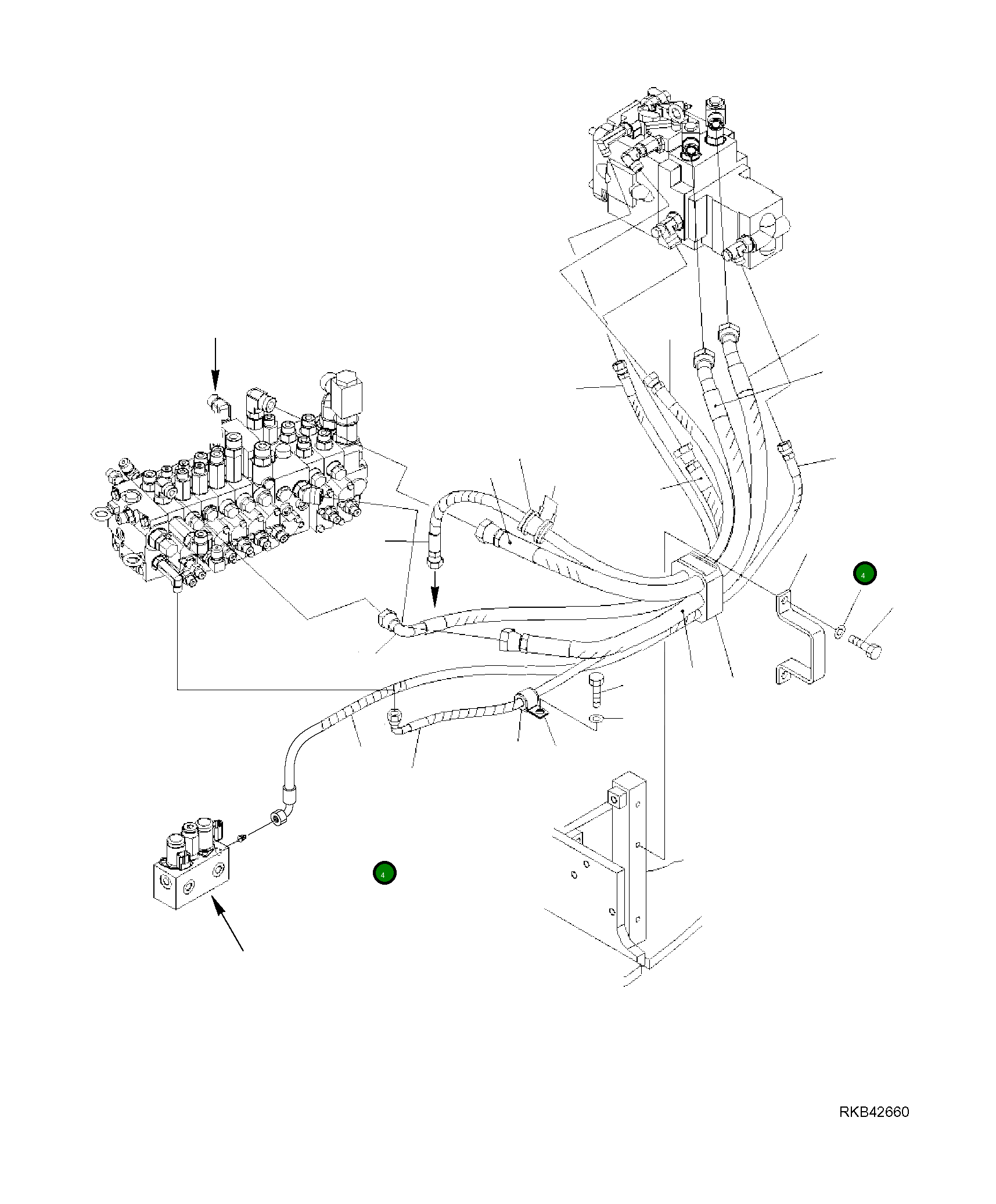 Шланг 22L-09-R1610 Komatsu