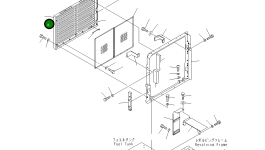 Воздуховод 209-53-11440 Komatsu