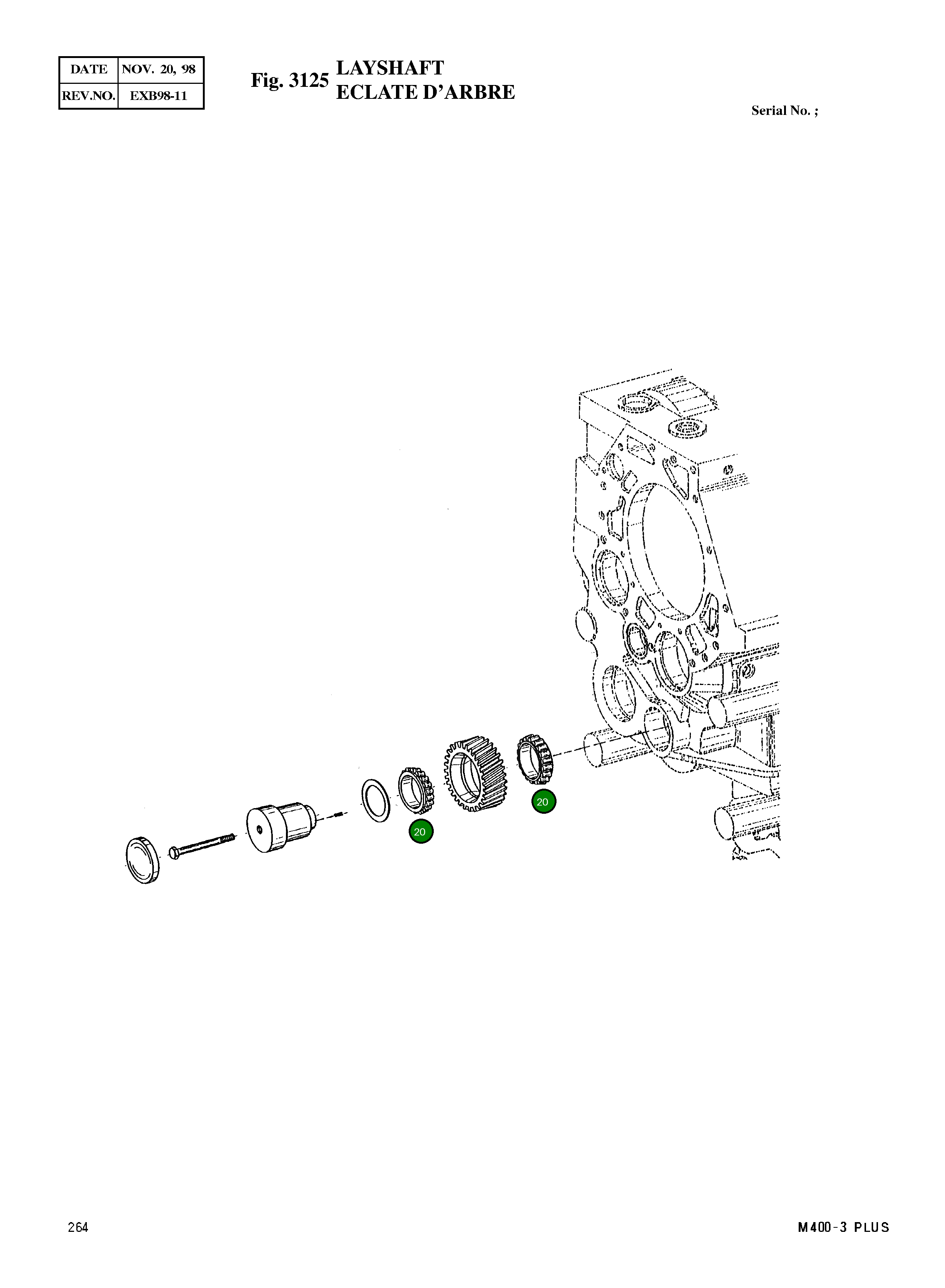 Внутреннее кольцо подшипника 0750 117 477 Komatsu
