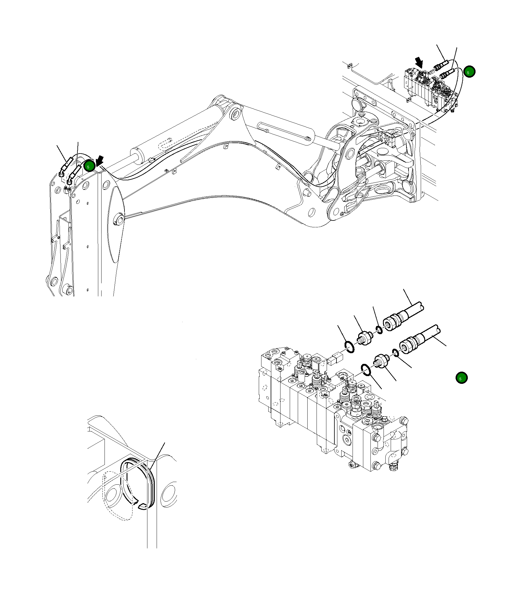 Шланг 42N-62-13850 Komatsu