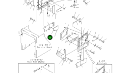 Тканевый элемент 154-862-5460 Komatsu