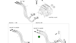 Шланг 2184-1270 Komatsu