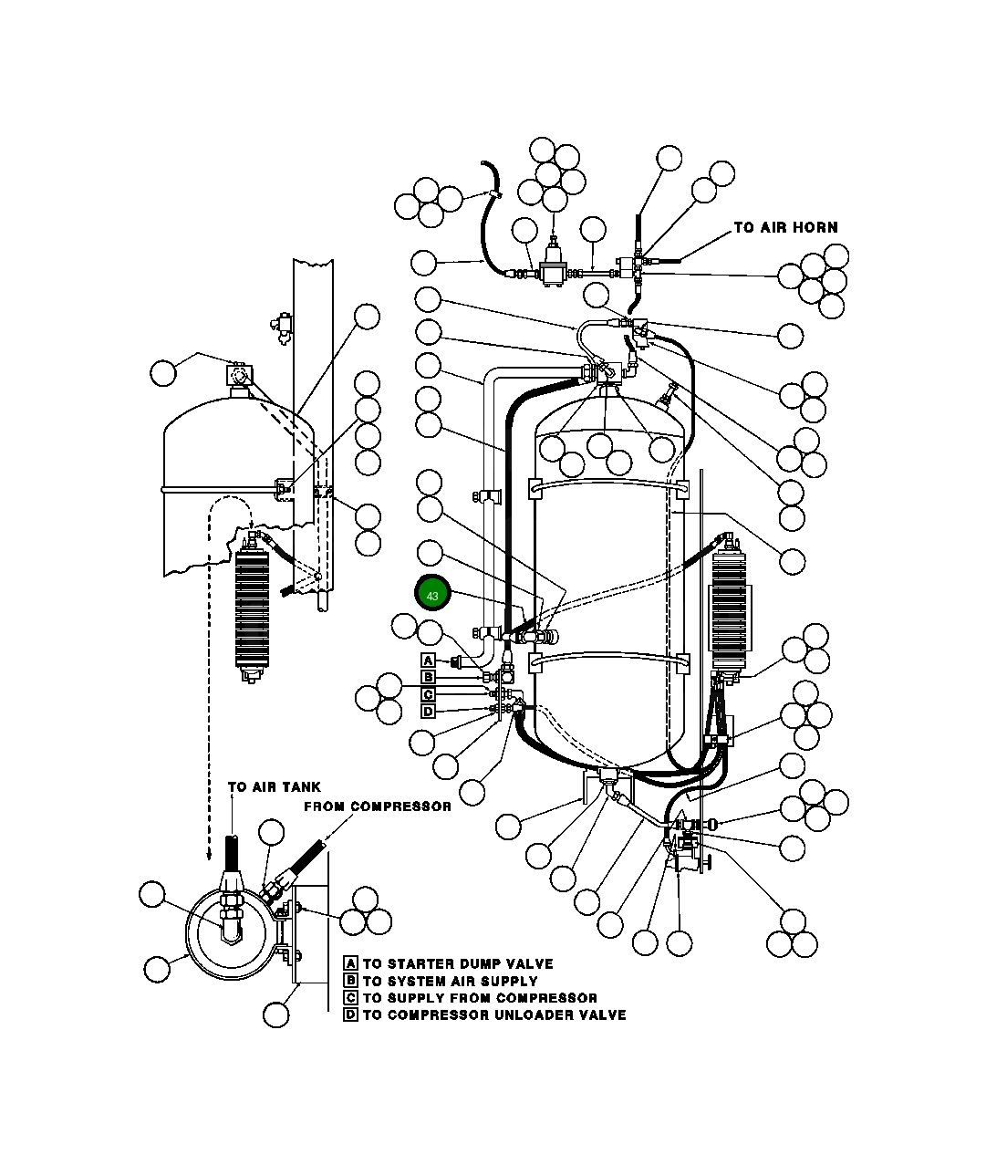 Шланг VC8634 Komatsu
