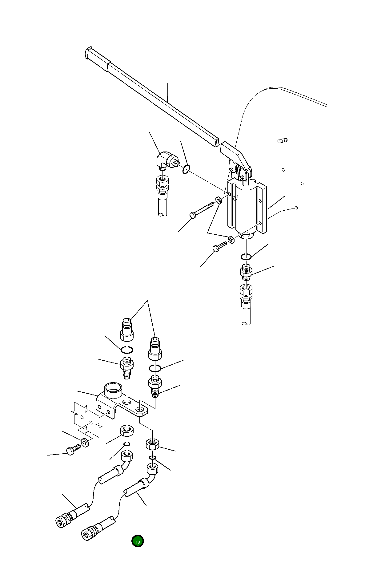 Шланг 395-62-15690 Komatsu