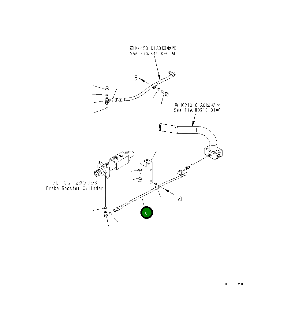 Шланг 418-18-31311 Komatsu