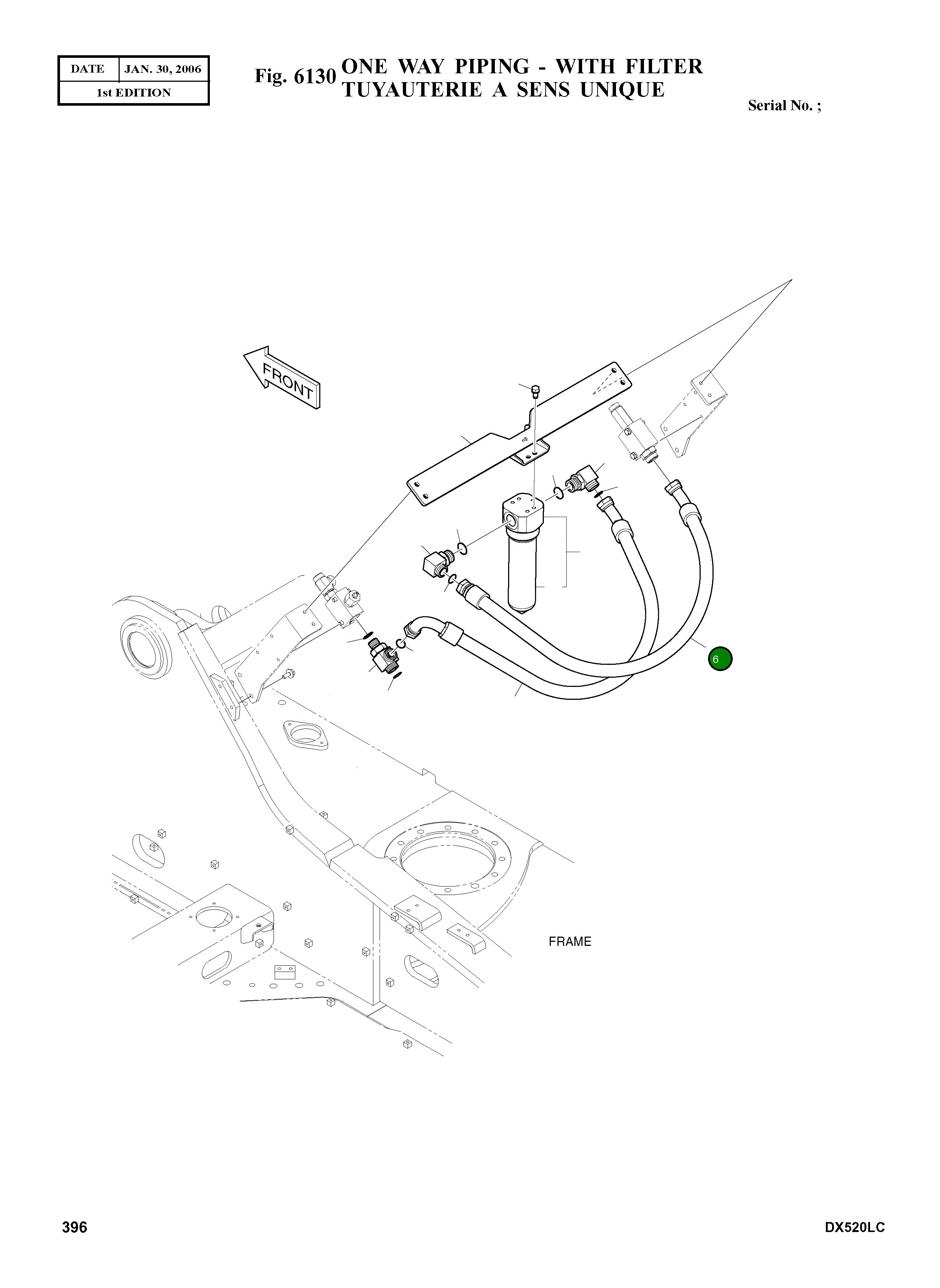 Шланг DS2012273 Komatsu