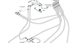 Шланг DS2058240 Komatsu