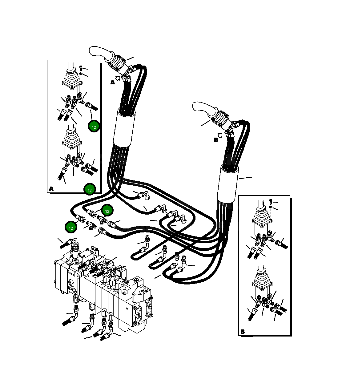 Шланг 42N-62-16790 Komatsu