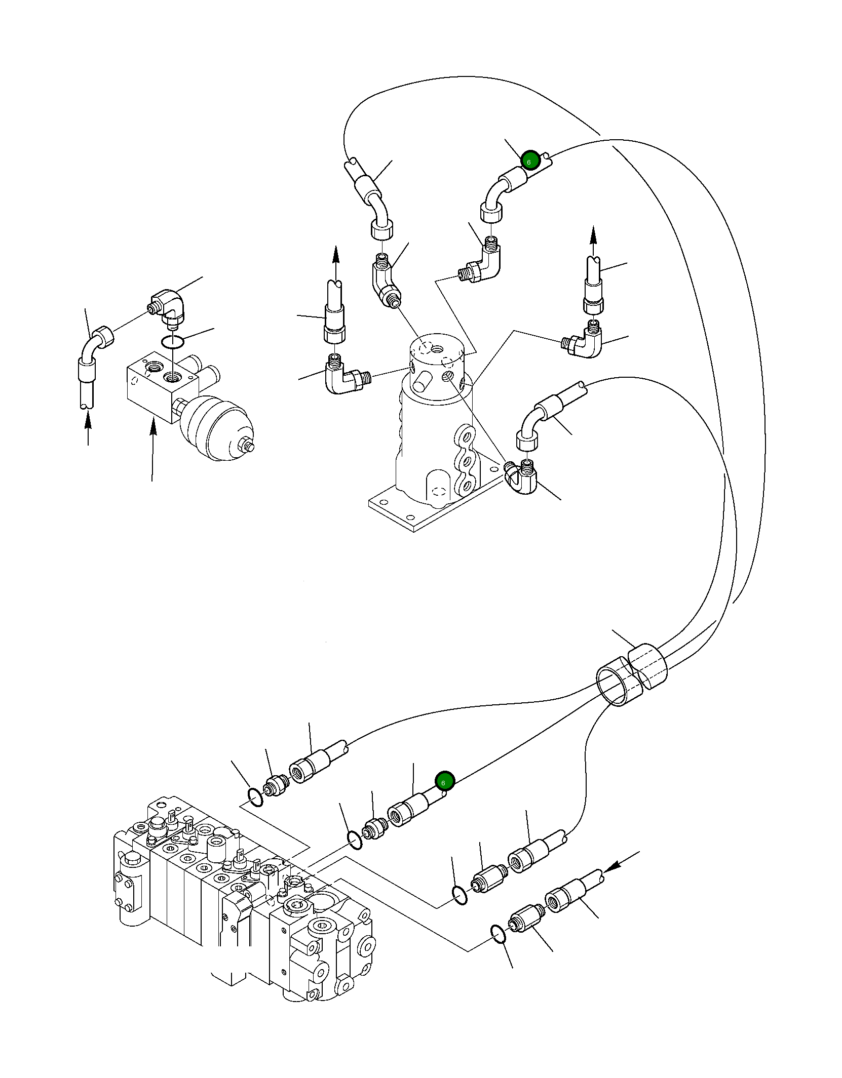 Шланг 392378002 Komatsu