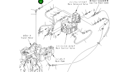 Шланг 21J-62-17370 Komatsu
