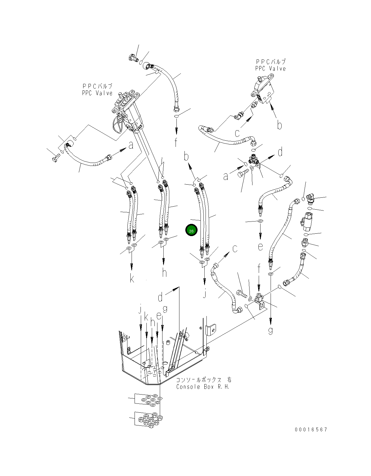 Шланг 418-43-38470 Komatsu
