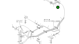 Шланг 21P-62-K1940 Komatsu