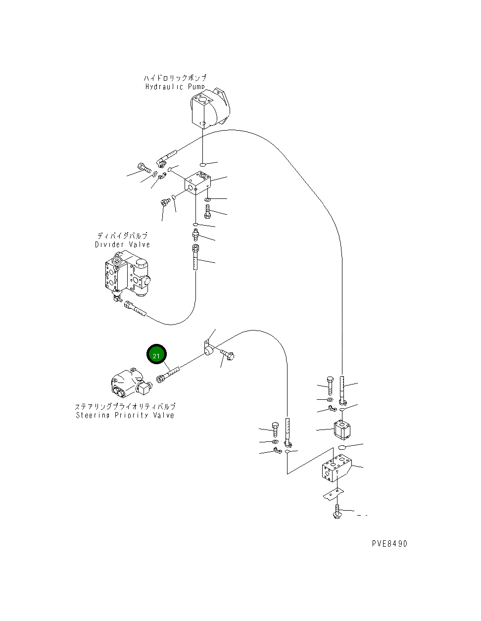 Шланг 417-875-2130 Komatsu