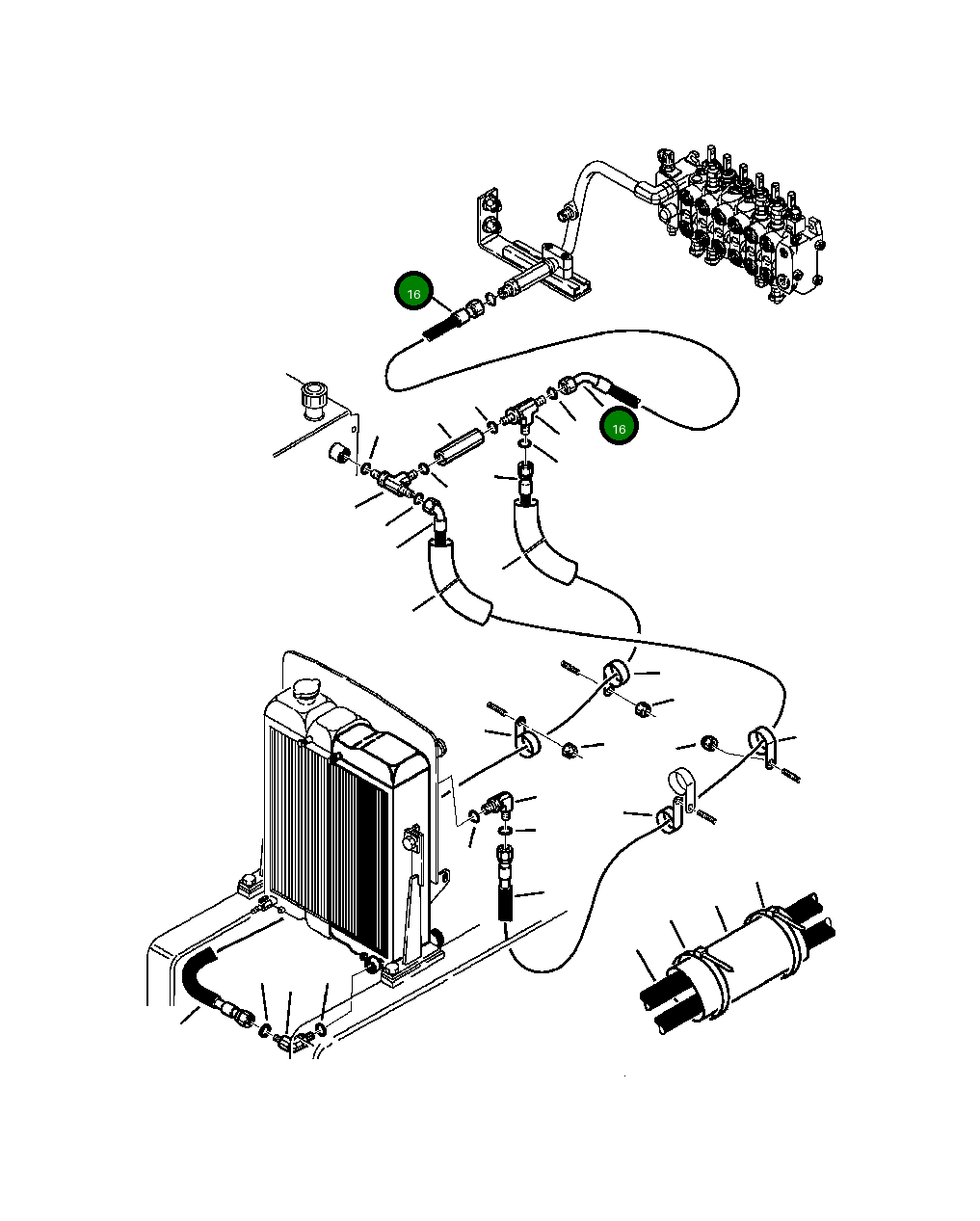 Шланг 392403002 Komatsu
