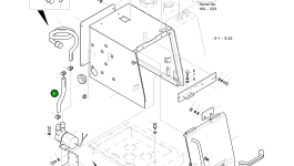 Шланг 180L 2185-1247D101 Komatsu