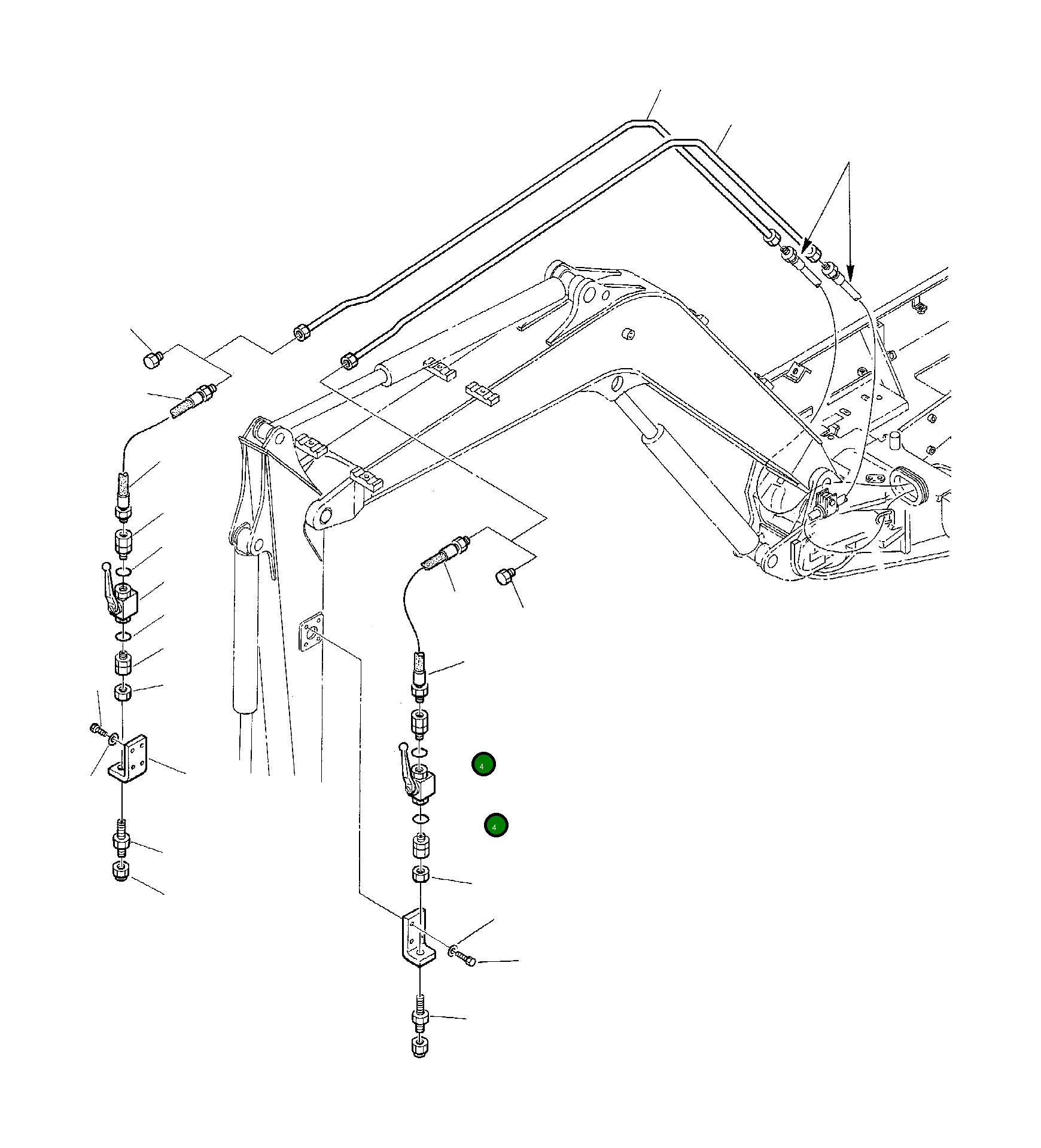 Шланг 392057029 Komatsu