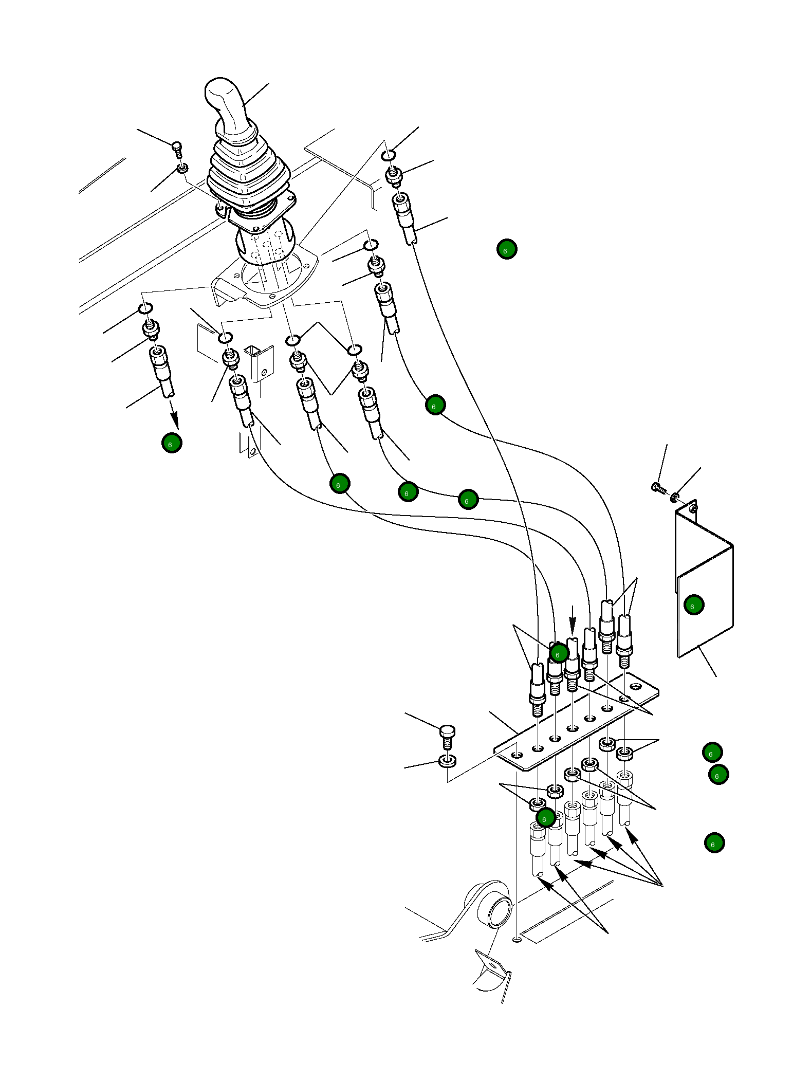 Шланг 395-56-12653 Komatsu