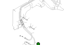 Шланг 23D-99-13840 Komatsu