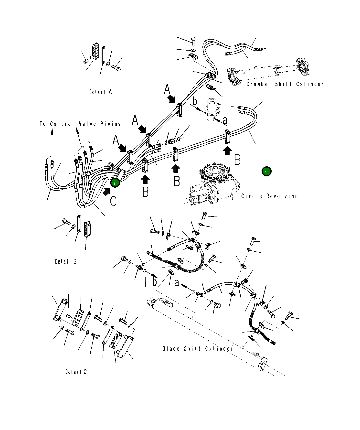 Шланг 23H-60-15471 Komatsu
