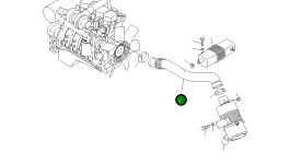 Шланг 22B-01-11120 Komatsu