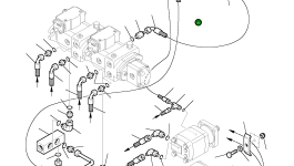 Шланг 392011067 Komatsu