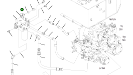 Шланг 4A1-62-22280 Komatsu