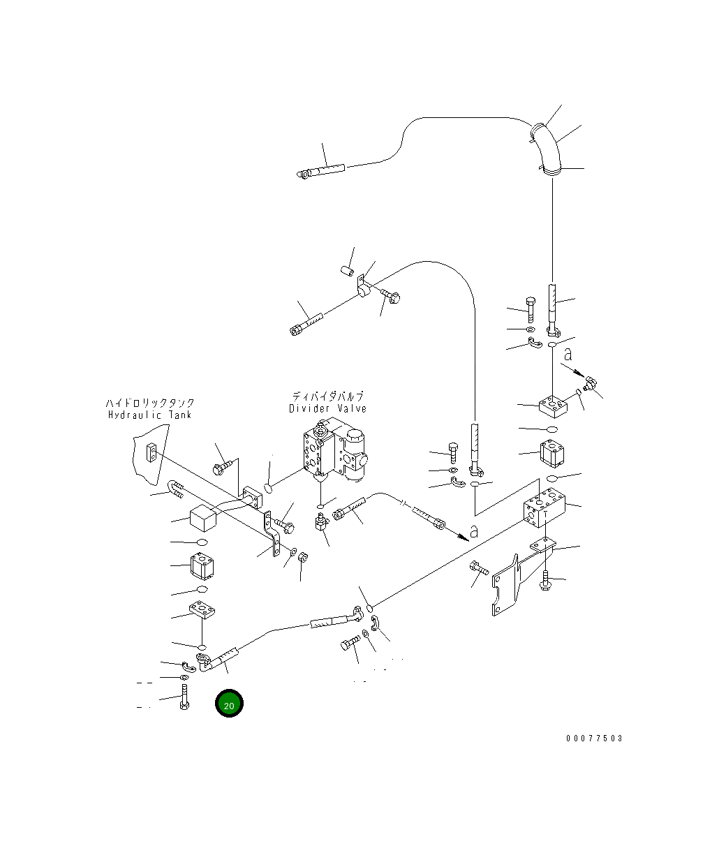 Шланг 417-875-2351 Komatsu